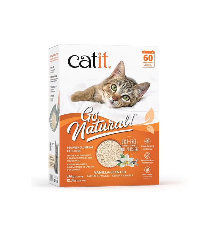Catit Go Natural Pea Husk Clumping Cat Litter Catit Go Natural Pea Husk Clumping Cat Litter — изображение 1
