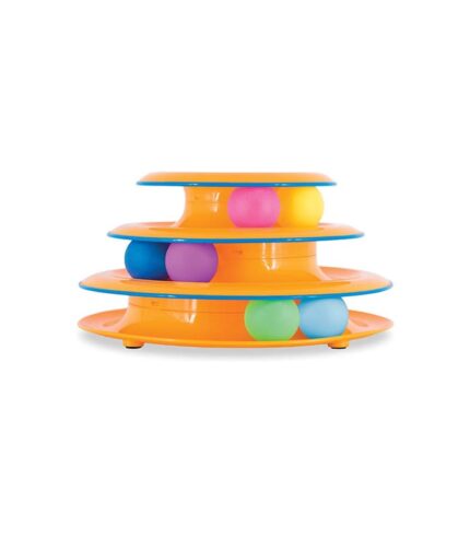All Day Speckle Wave Cardboard Cat Scratcher Pink